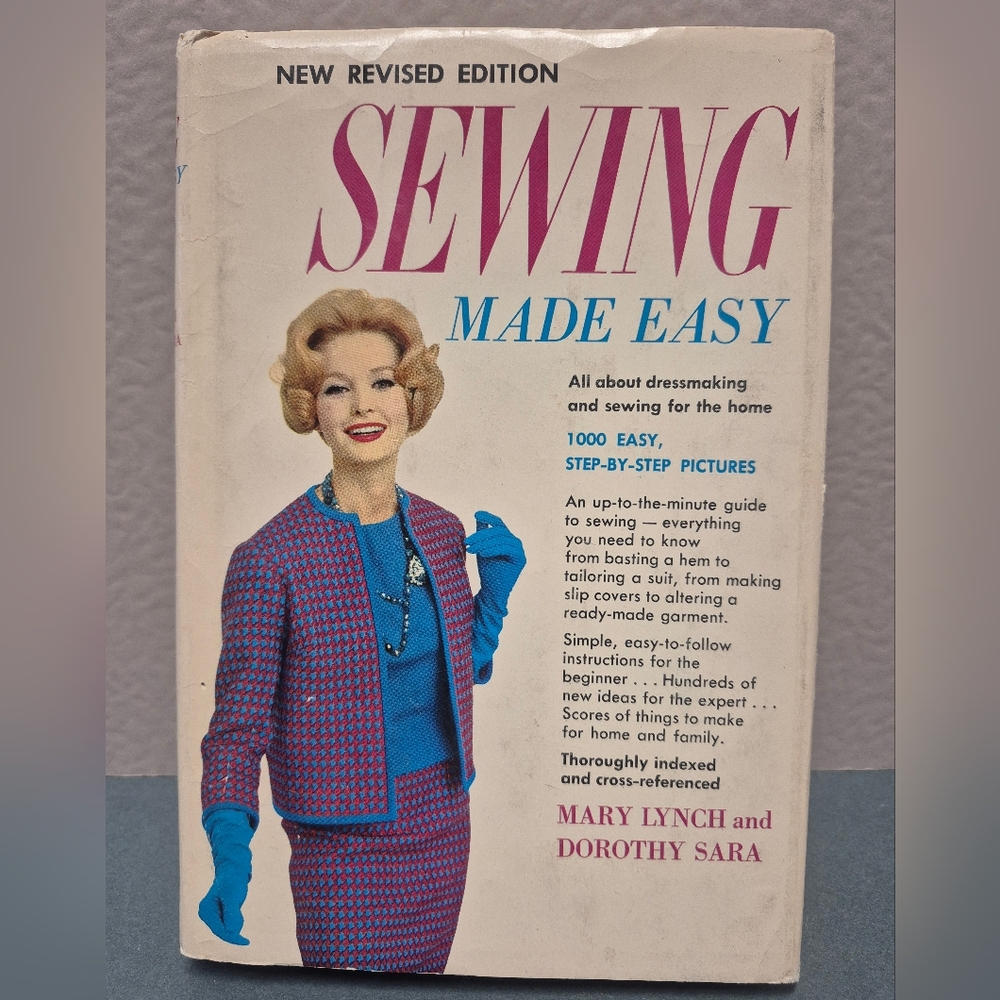 Vintage Sewing Made Easy Book - Instructional - Reference